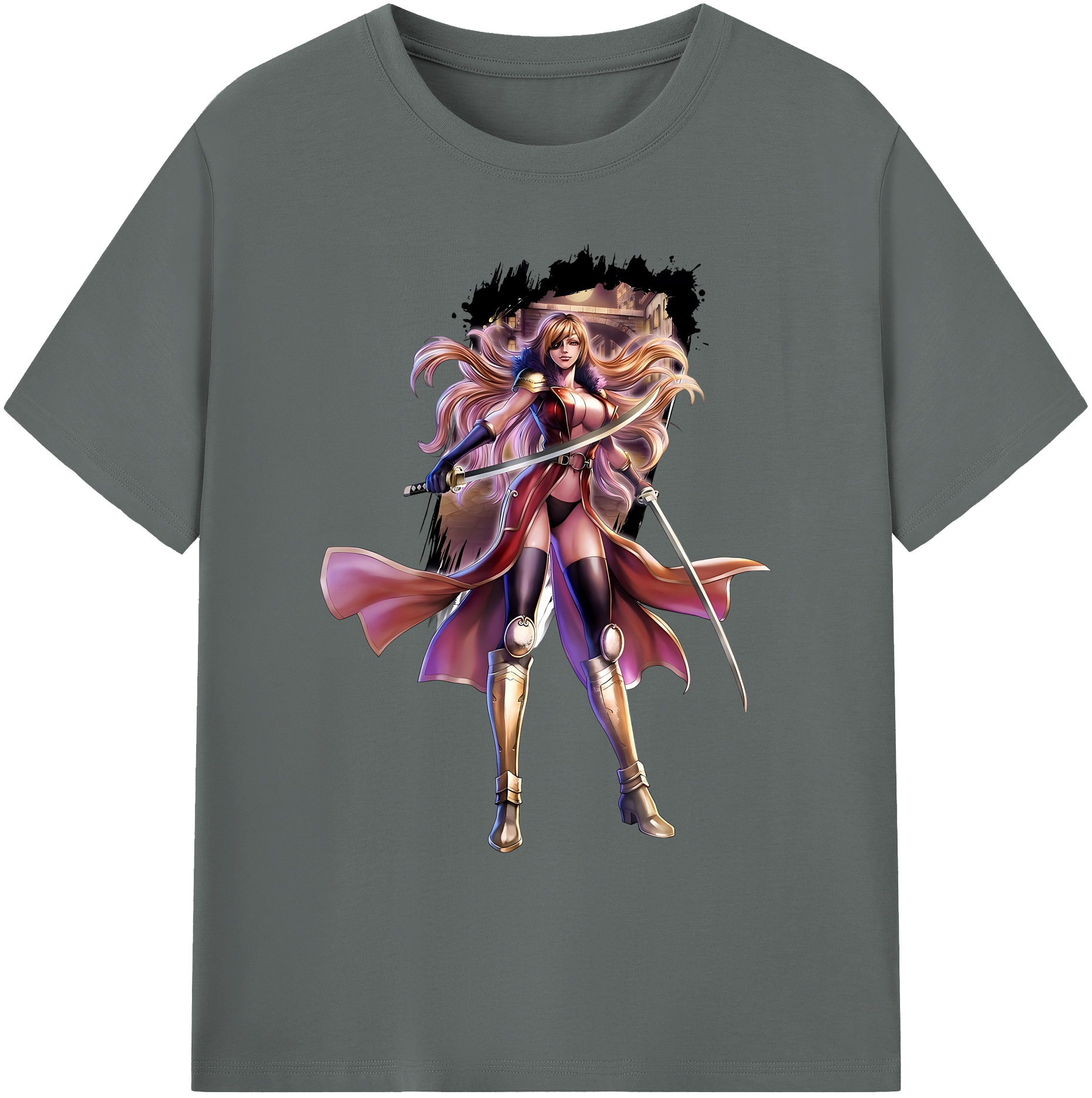 （画像用） 北斗の拳 Fist of the North Star 綿100％ メンズ半袖Tシャツ｜肌触りやわらか＆通気性